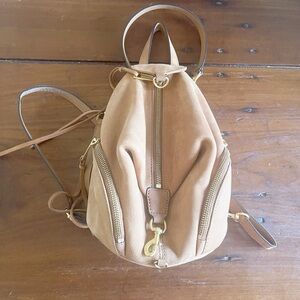 Rebecca Minkoff Tan Leather Backpack